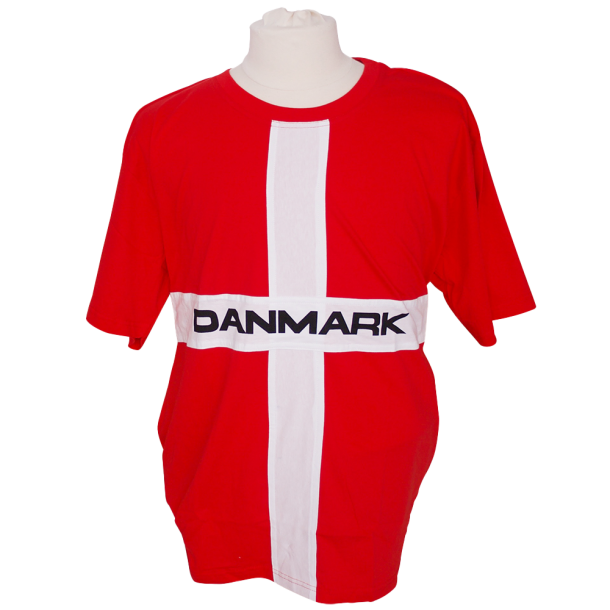T-shirt Danmark Flag Voksen