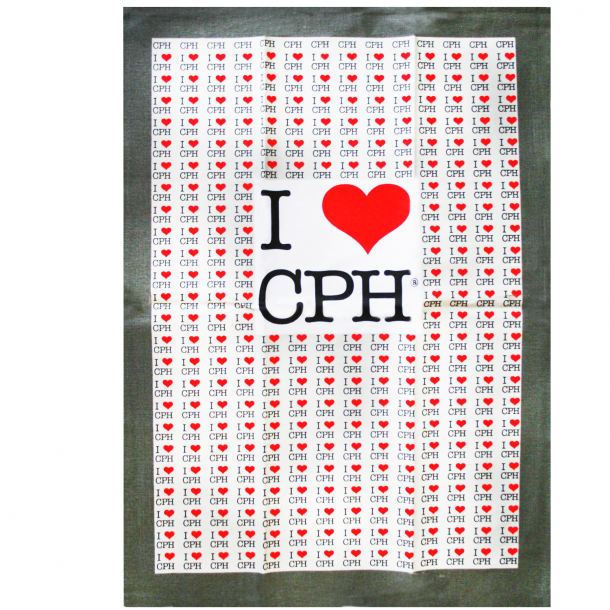 Viskestykke I Love CPH