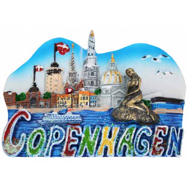 Magnet Copenhagen Skyline