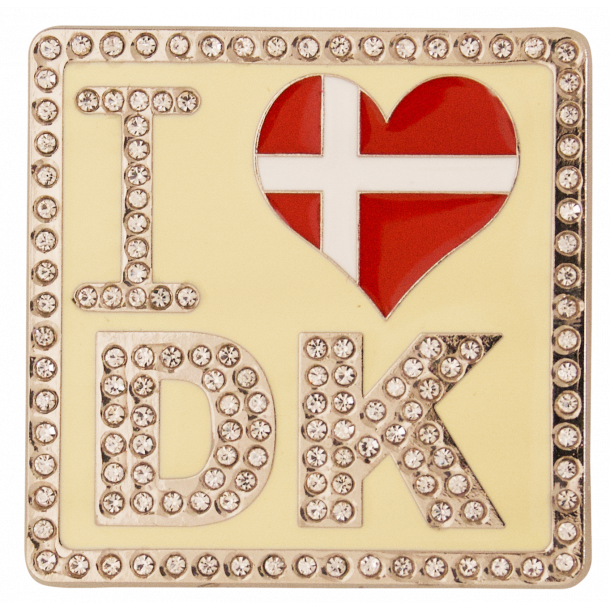 Magnet I Heart DK