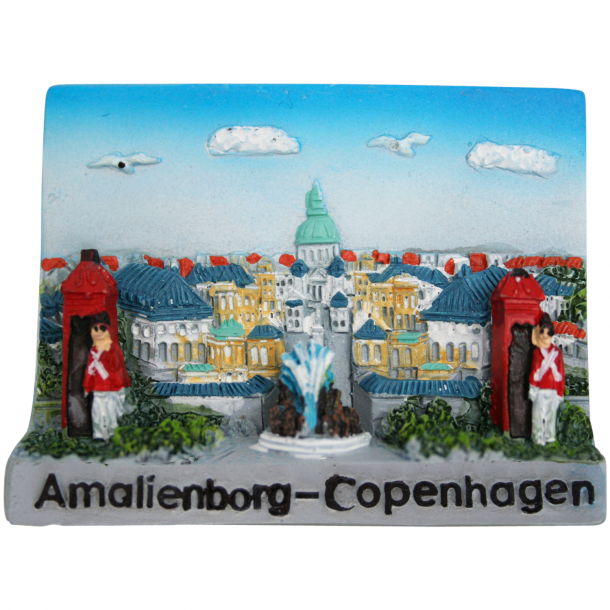 Magnet Amalienborg 3D