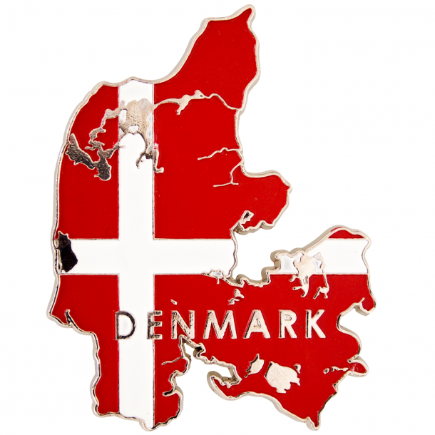 Magnet Danmark Flag - - Metal - ApS