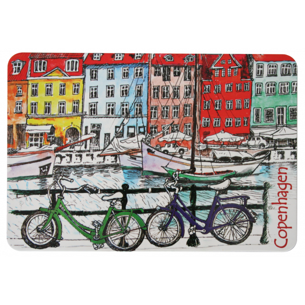 Postkort Nyhavn Cykler