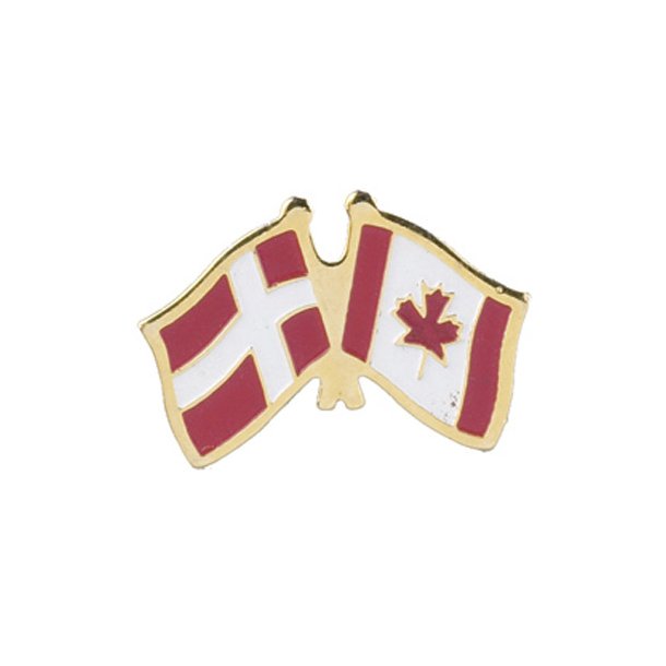 Pin Flag Danmark/Canada