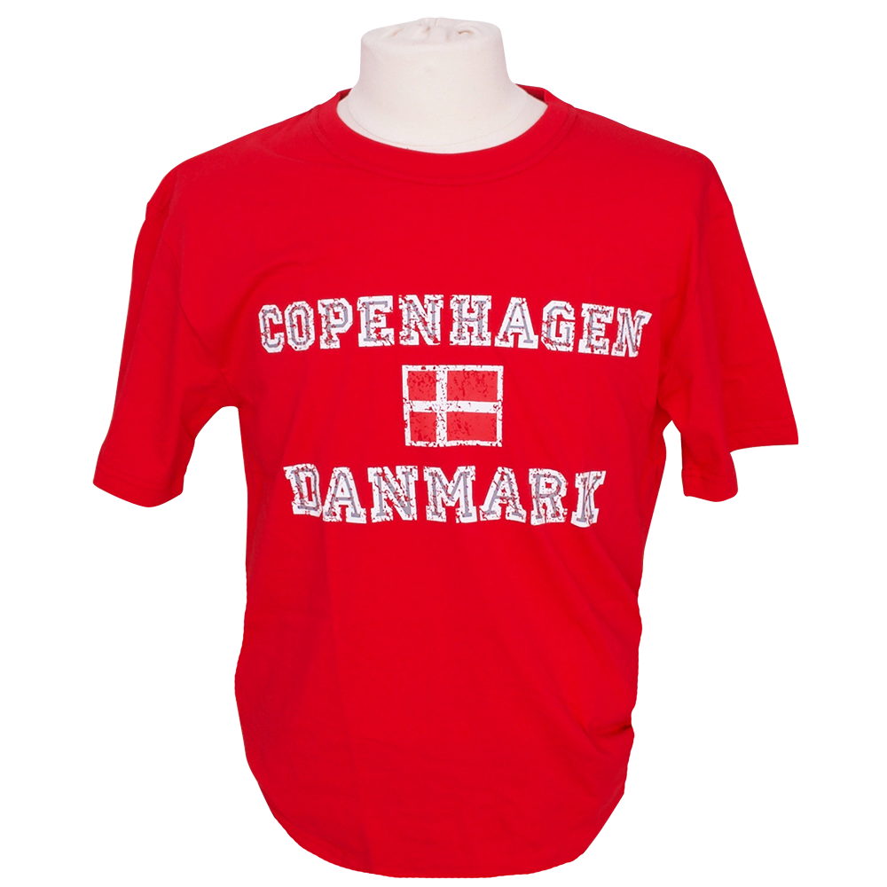 Tshirt Flag Tshirts Copenhagen Souvenir ApS