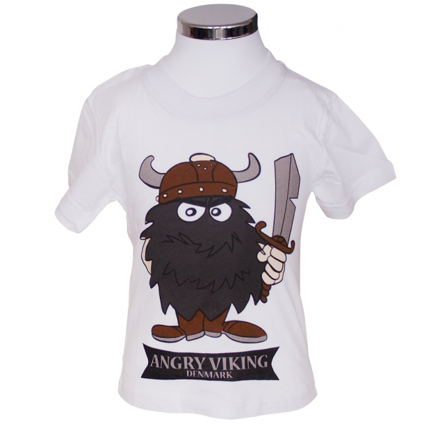 T-shirt Angry Viking Sort