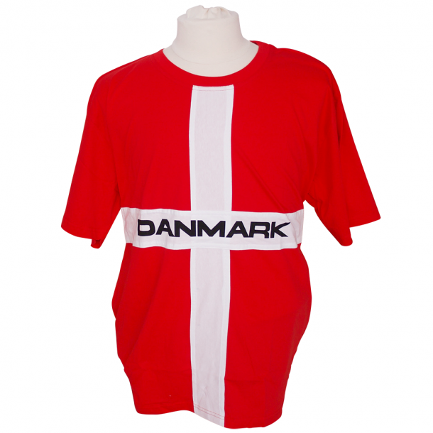 T-shirt Danmark Flag - T-shirts Souvenir ApS
