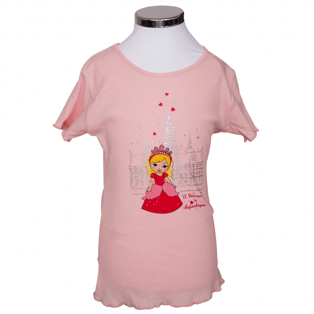 T-shirt Prinsesse Og Slot