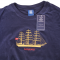 T-shirt Tall Ship Danmark Broderet